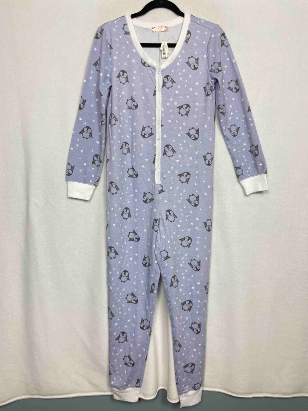 Altar'd State NWT Lavender Penguin Onesie Pajamas / Sleepwear / Womens Size S